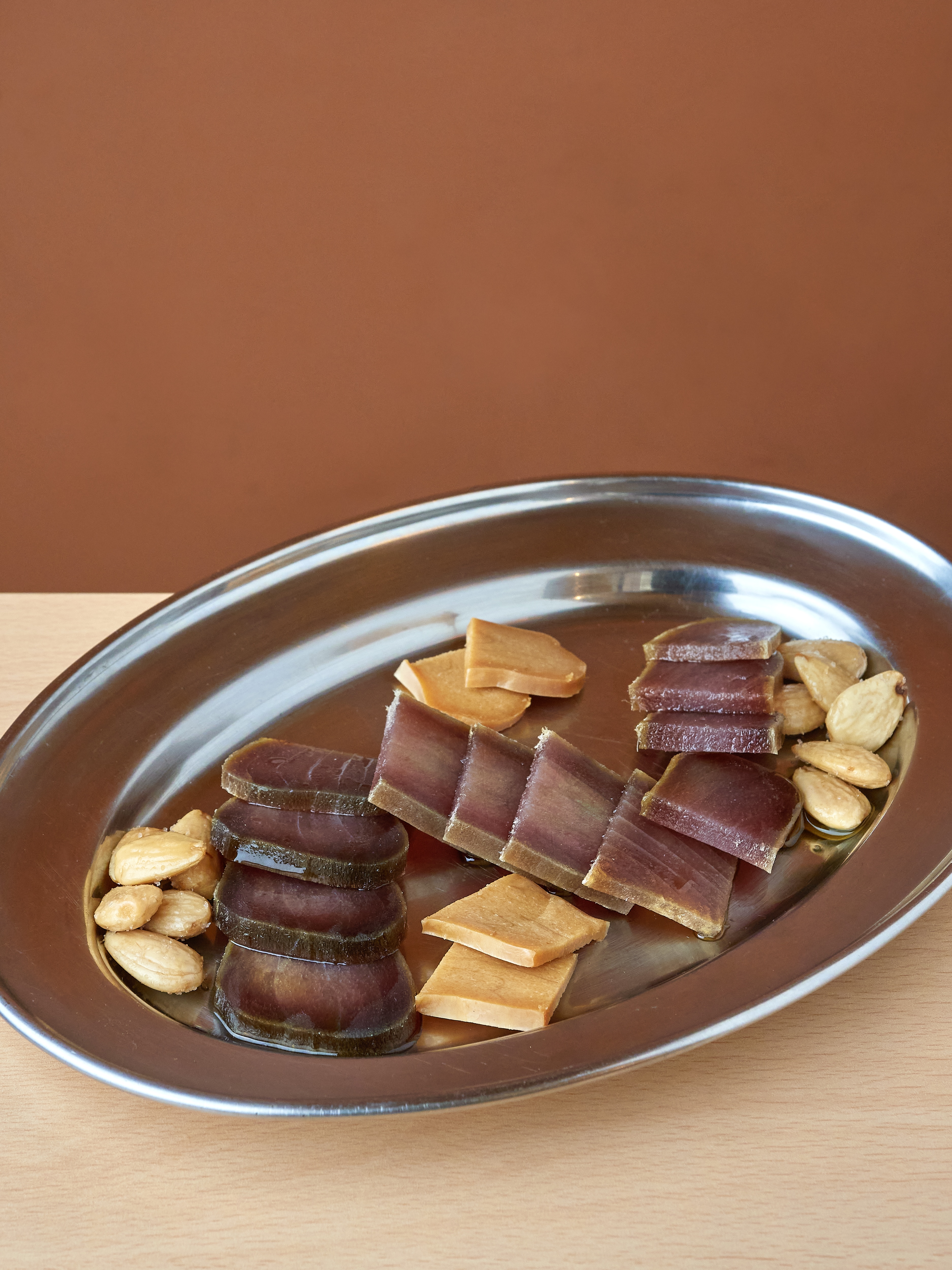 Tabla curada de Almadraba